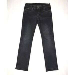 KÜHL Stretch Denim Jeans Womens 8‎ Reg Gray Slim Straight Outdoor Gorpcore
